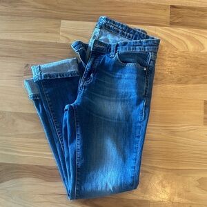 GAP Ankle-Length Blue Jeans